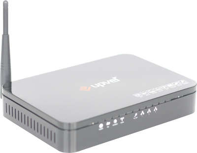 Роутер Upvel UR-203AWP ADSL2+ PowerLine Wi-Fi 802.11g 54 Мбит/с IP-TV, антенна 2 дБи