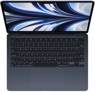 Ноутбук Apple MacBook Air A2681 M2 8 core 8Gb SSD256Gb/8 core GPU 13.6" IPS (2560x1664) macOS midnight WiFi BT Cam (MLY33LL/A)