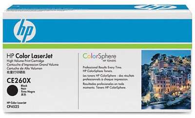 Картридж HP 649X лазерный черный увеличенной емкости (17000 стр)