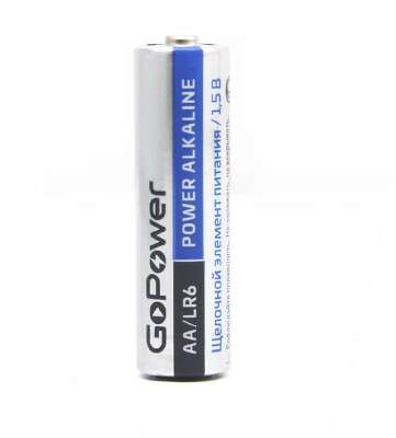 Батарейка GoPower LR6 AA BOX20 Shrink 4 Alkaline 1.5V (4/20/640)