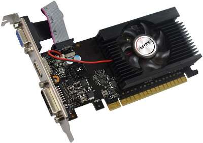 Видеокарта AFOX NVIDIA nVidia GeForce GT710 LP 1Gb DDR3 PCI-E VGA, DVI, HDMI