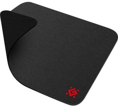 Defender Игровой коврик Black 250x200x3 мм, ткань+резина [50550]