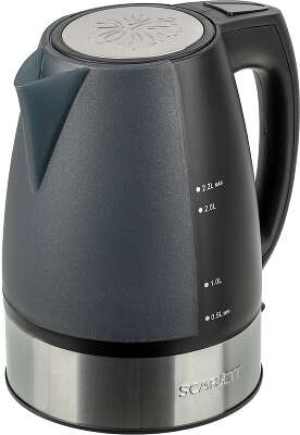 Чайник электрический Scarlett SC-1020 2.2л. 2200Вт черный корпус: пластик (1020)