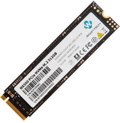 Твердотельный накопитель M.2 NVMe 512Gb BiwinTech NX500 Series [82P1B9#G] (SSD)