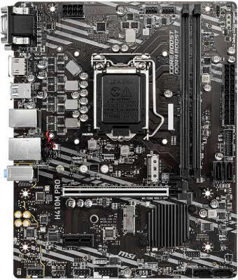 Материнская плата mATX LGA1200 MSI H410M PRO