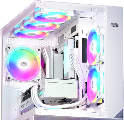PcCooler F3 T120 ARGB WH
