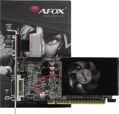 Видеокарта AFOX NVIDIA nVidia GeForce GT 210 0.5Gb DDR3 PCI-E VGA, DVI, HDMI