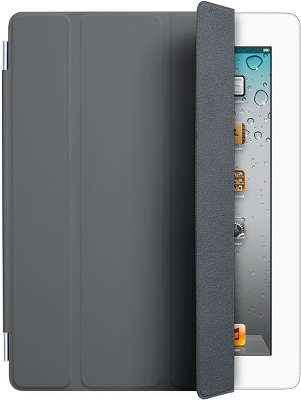 Полиуретановый чехол Apple Smart Cover для iPad 2/3/4, Dark Gray [MD306]