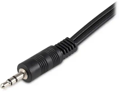 Адаптер аудио Buro BU-2XJACK-JACK 2xJack 3.5 (f)/Jack 3.5 (m) 0.2м. черный