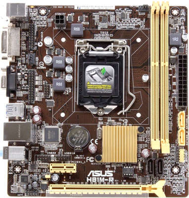 Мат. плата Asus H81M-R/C/SI, OEM