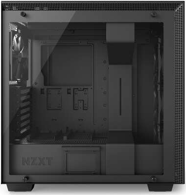 Корпус ATX NZXT H700i Smart [CA-H700W-BB]. без бп, MATTE BLACK