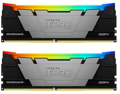 Kingston 32GB 3200MT/s DDR4 CL16DIMM (Kit of 2)1Gx8 FURY Renegade RGB KF432C16RB12AK2/32