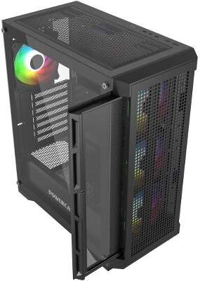 Корпус PowerCase Ultimate, черный, ATX, без БП (CUB-A4)