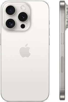 Смартфон Apple A3101 iPhone 15 Pro 1Tb белый титан моноблок 3G 4G 1Sim 6.1" 1179x2556 iOS 17 48Mpix 802.11 a/b/g/n/ac/ax NFC GPS GSM900/1800 Protect