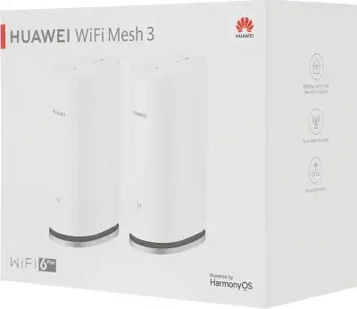 Mesh система Huawei Mesh 3 WS8100-22, 802.11a/b/g/n/ac/ax