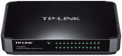 коммутатор TP-Link TL-SF1024M,24-Port 10/100 Mbps Desktop Switch