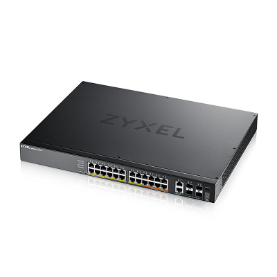 Коммутатор L3 Access коммутатор Zyxel NebulaFlex Pro XGS2220-30HP, rack 19", 24xRJ-45: 1G PoE+ (8 из них PoE++), 2xRJ-45: 1/2.5/5/10G PoE++, 4xSFP+, бюджет PoE 400 Вт