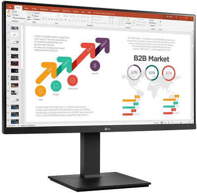 Монитор 27" LG 27BP450Y-B IPS FHD D-Sub, HDMI, DP, USB-Hub
