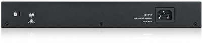 Коммутатор Zyxel GS1900-24EP, rack 19", 24xGE (12xPoE+), бюджет PoE 130 Вт