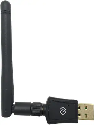 Сетевой адаптер Wi-Fi Digma DWA-AC600E AC600 USB 2.0 (ант.внеш.съем) 1ант.