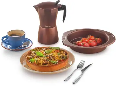 Форма для выпечки Rondell Kortado RDF-905 кругл. 27x23.3см сталь коричневый