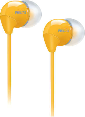 Наушники Philips SHE3590, желтые
