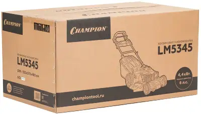 Газонокосилка роторная Champion LM5345 4400Вт
