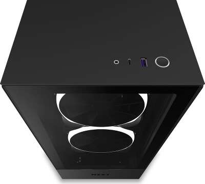 Корпус NZXT H510 Elite Black, черный, ATX, Без БП (CA-H510E-B1)