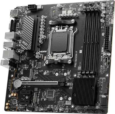 Материнская плата mATX LGAAM5 MSI PRO B650M-P