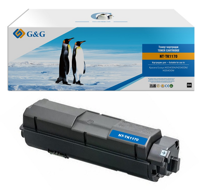 Тонер-картридж G&G toner cartridge for Kyocera M2040dn/M2540dn/M2640dw 7 200 pages with chip TK-1170 1T02S50NL0 гарантия 36 мес.