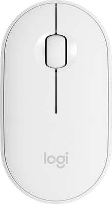 Мышь беспроводная Logitech Wireless Mouse M350 White 2.4GHZ/BT (910-005716)