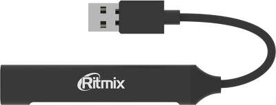 Концентратор USB 3.0 Ritmix CR-4400 Metal