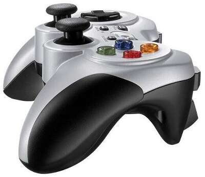 Геймпад беспроводной LOGITECH F710, черный/серебристый [940-000172]