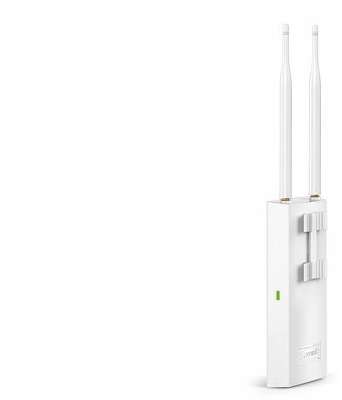Точка доступа TP-Link EAP110-Outdoor N300 10/100BASE-TX белый