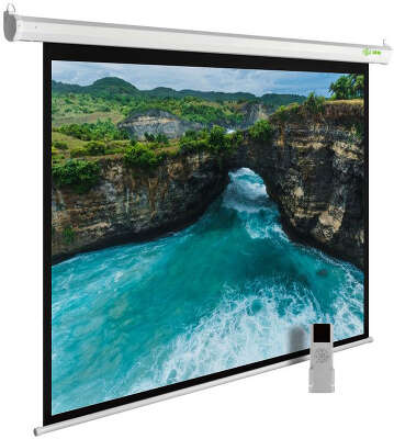 Экран Cactus 150x200см MotoExpert CS-PSME-200x150-WT 4:3 настенно-потолочный рулонный белый (моторизованный привод)