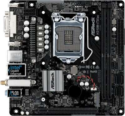 Материнская плата mini-ITX LGA1151 ASRock H310M-ITX/ac