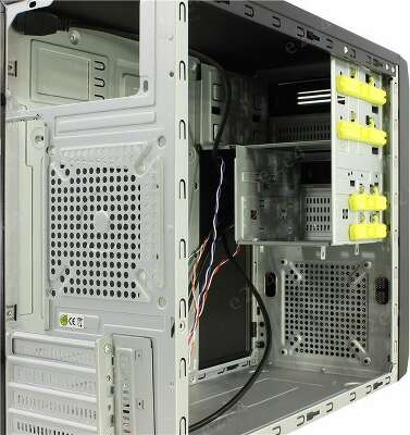 Корпус Chieftec LT-01B mATX, без БП. Сталь 0.6мм , 1х USB 3.0, 2x USB 2.0, безвинтовые крепления.